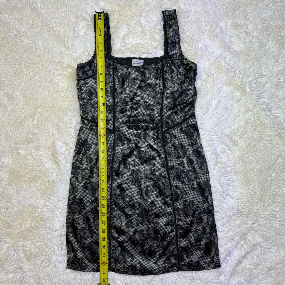 Free People Floral Gingham Lace Sleeveless Dress - Picture 10 of 11